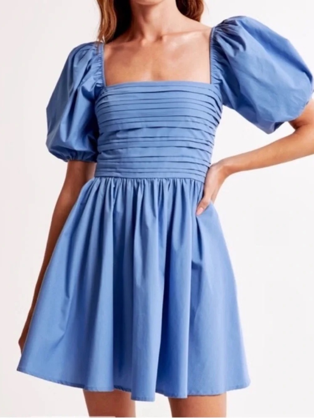 Abercrombie & Fitch Emerson Puff Sleeve Dress